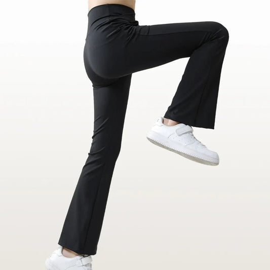 Legging fille - FlareFlex™ - Noir - Namasté Yoga Shop