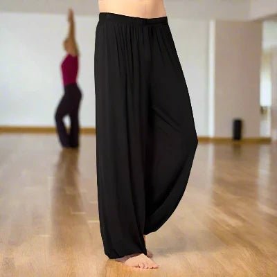 Pantalon décontracté pour homme - MenYogaPants™ - Noir - Namasté Yoga Shop