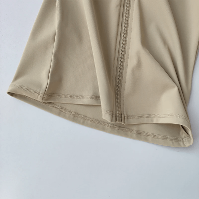 Veste de sport - WomenYogaSuit™ - Khaki - Namasté Yoga Shop