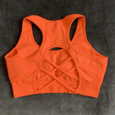 Vêtements de sport femme - WomenTrackSuit™ - Orange - Namasté Yoga Shop