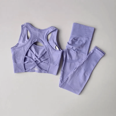 Vêtements de sport femme - WomenTrackSuit™ - Violet - Namasté Yoga Shop